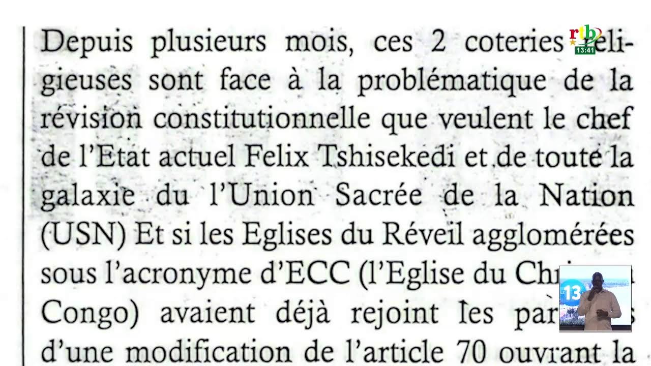 RTB -JT de 13H du 22 juin  2026