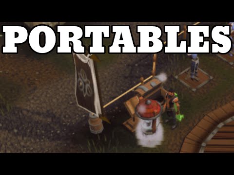 Portable Skilling Stations Guide: Bonus XP for Herblore, Cooking and Smithing [Runescape 2015]