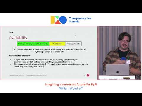 Imagining a zero-trust future for PyPI - William Woodruff