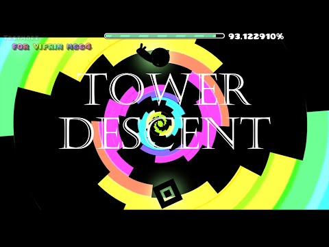 Tower Descent by Pocke 100% (Hard Demon) (Shortest Demon) /// Geometry Dash