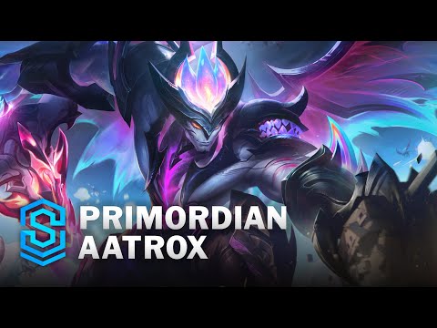 Primordian Aatrox Skin Spotlight - League of Legends
