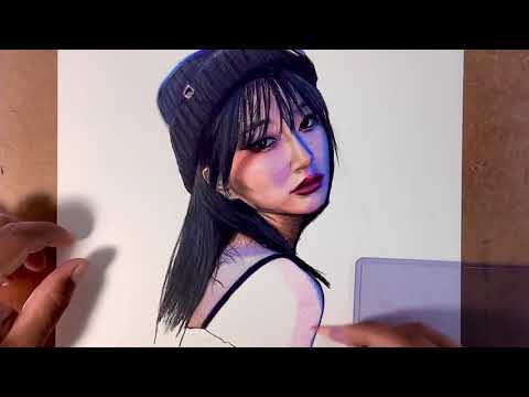 Drawing Hana : Haeun chung (Hana chypre) //Armmfoo