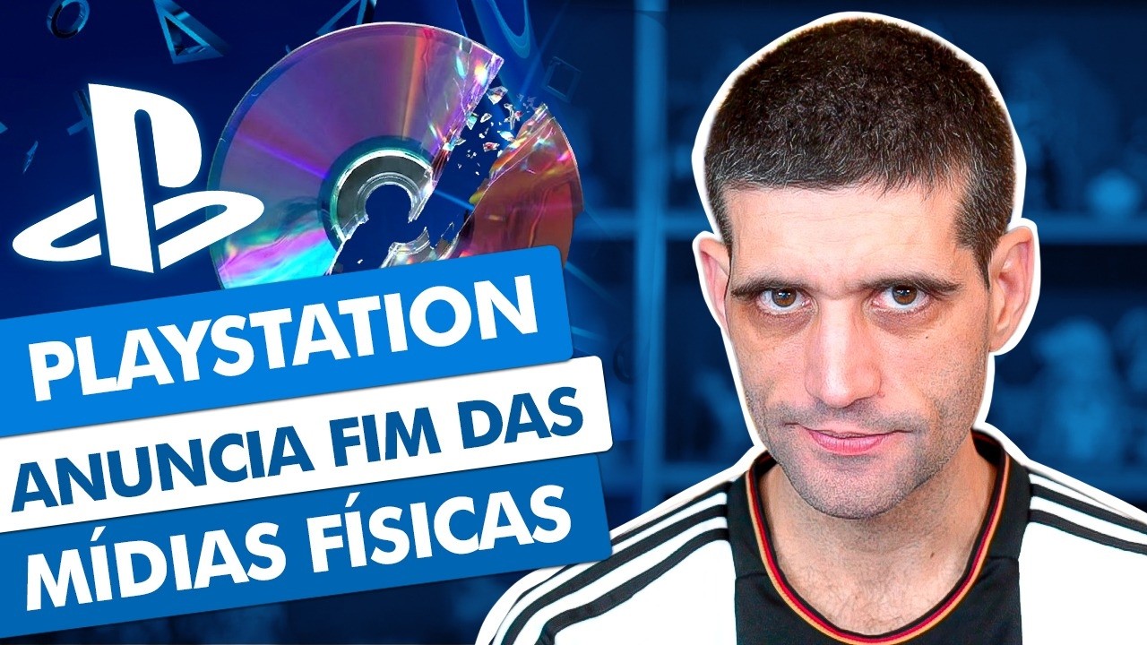 Playstation anuncia oficialmente o FIM das midias fisicas, F...