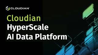 [클라우디안] Part 1. Cloudian HyperScale® AI Data Platform 소개
