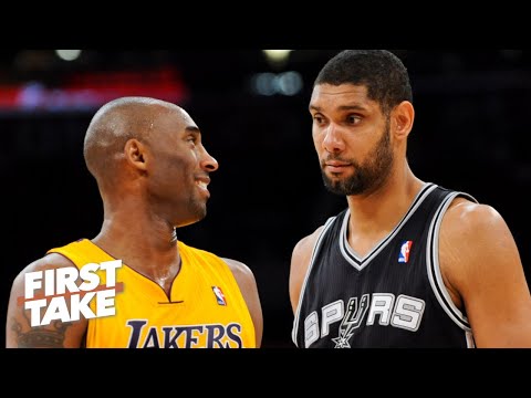 Kobe Bryant or Tim Duncan: Who had the better career? Stephen A. and Max debate | First Take