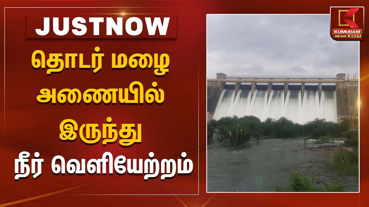 தொடர் மழை - அணையில் இருந்து நீர் வெளியேற்றம் | Manimuthar Falls | Kumudam News