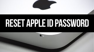 How to Reset Apple ID Password from Mac mini | forgot iCloud password fix
