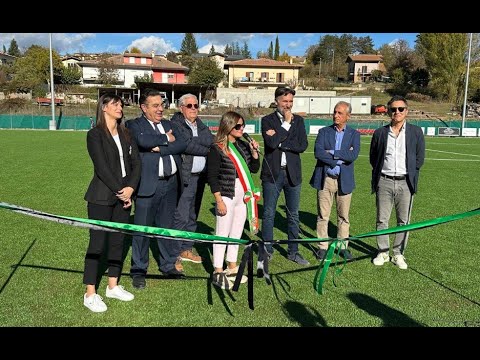 Sant'Eusanio Forconese, inaugurato il campo sportivo