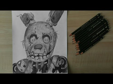 Speed Drawing Springtrap - Fnaf 3