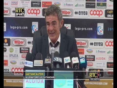 Catanzaro Juve Stabia 0 3, Auteri furioso recrimina per il rigore non concesso RTC