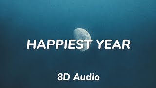 Download lagu Jaymes Young - Happiest Year | 8D AUDIO w/ LYRICS mp3