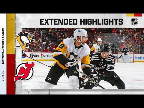 Pittsburgh Penguins vs New Jersey Devils Feb 13, 2022 HIGHLIGHTS