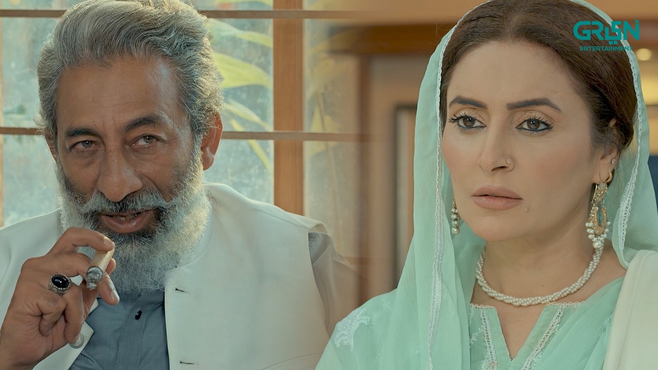 Qurban Ka Ghatiya Mansuba | Ghulam Bashah Sundri | Zaviyar Nauman - Hina Afridi | Green TV