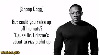 Dr. Dre - Deeez Nuuuts ft. Nate Dogg, Snoop Dogg, Warren G &amp; Daz Dillinger (Lyrics)