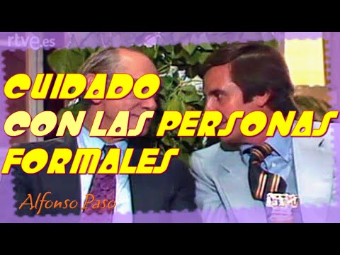 Cuidado con las personas formales - Teatro - Estudio 1, TVE