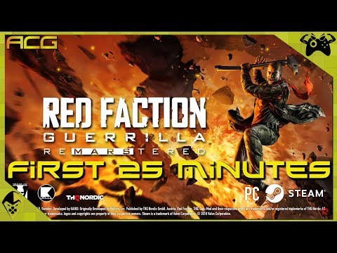 Red Faction Guerrilla Re-Mars-Tered First 25 Minutes