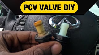 Replacing G35 PCV Valve in 5 MINUTES | DIY