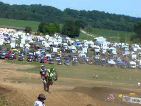 James Stewart Airing Larocco's Leap on a 125!