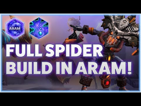 Nazeebo Ravenous Spirit - FULL SPIDER BUILD IN ARAM!