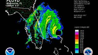 1999 Floyd - Melbourne, FL WSR-88D Radar Animation