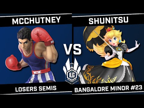 McChutney (Little Mac) vs Shunitsu (Peach/Jigglypuff) - ILG Bangalore Minor #23