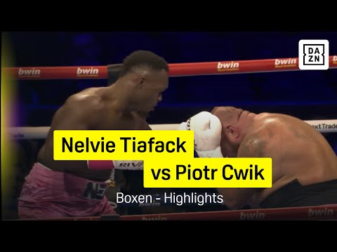 Nelvie Tiafack vs Piotr Cwik | Boxing | DAZN Highlights