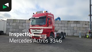 Tracteur routier Mercedes-Benz Actros 3346 6X4 MP3! Full-Steel Big-Axle Hydraulik | Image 2 - Autoline