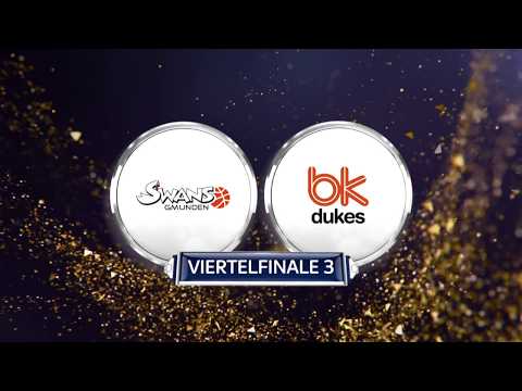 Admiral Basketball Bundesliga, Viertelfinale, Spiel 3: Swans Gmunden - BK Dukes 63:61