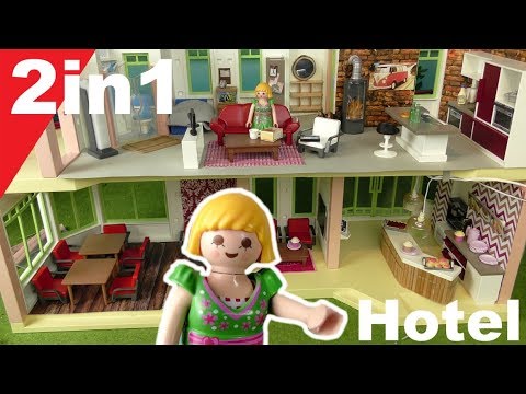 Playmobil deutsch - Pimp my PLAYMOBIL Hotel - 2in1 von Familie Hauser