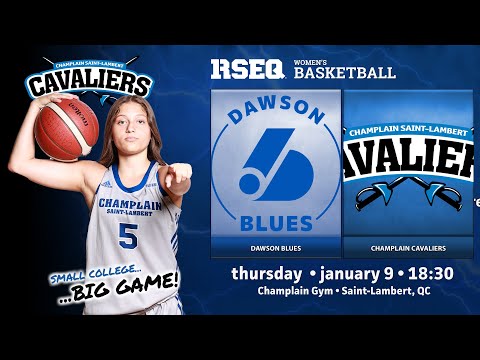 RSEQ Basketball féminin 🏀 Dawson @ Ch.-St-Lambert [2025-01-09]
