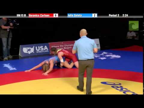 69 KG Finals (1 of 2) - Veronica Carlson vs. Julia Salata
