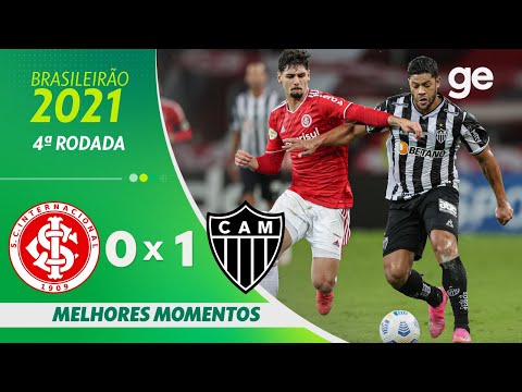 INTERNACIONAL 0 X 1 ATLÉTICO-MG | MELHORES MOMENTOS | 4ª RODADA BRASILEIRÃO 2021 | ge.globo