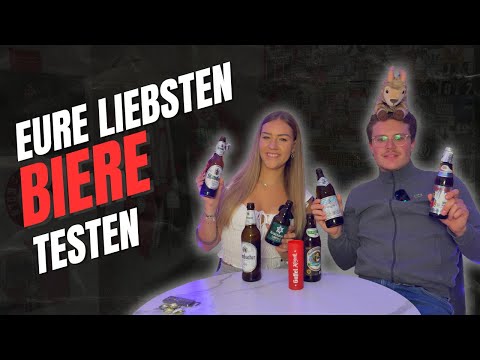 We're testing YOUR TOP 5 beer brands 😍🍺