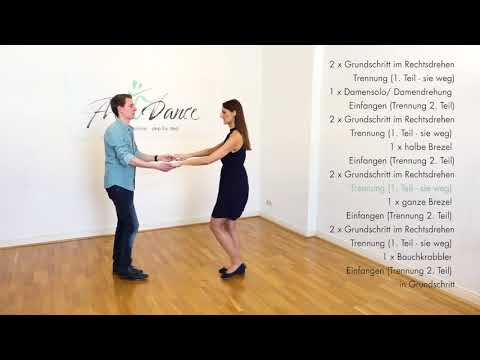 4. Discofox Figurenkombination (Beispiel 4) - gezählt und getanzt ohne Musik