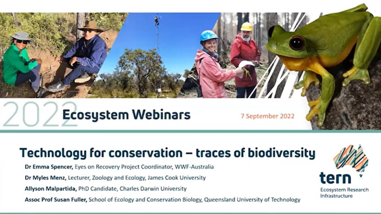 TERN 2022 Ecosystem Webinar Series - 7 September 2022