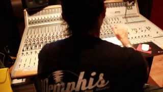 KLEe project guitar session with Marco Sfogli at Memphistudio Rome