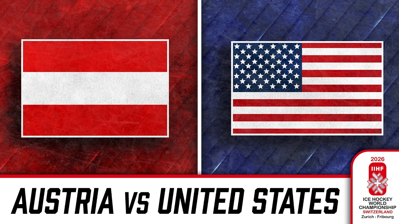 Watch Austria vs USA at the 2026 IIHF World Championship 🇦🇹🇺🇸🏒