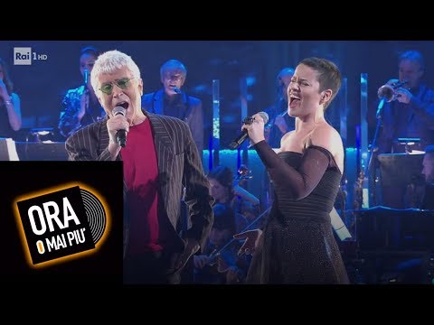Silvia Salemi e Don Backy cantano "L'immensità" - Ora o mai più 26/01/2019