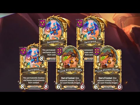 Back From the Brink With Insane Triple Golden Tarecgosa Scaling | Dogdog Hearthstone Battlegrounds