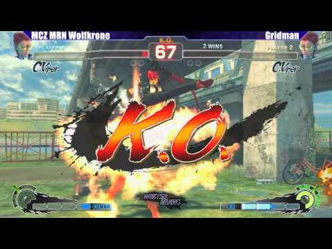 SSF4 AE 2012 Top 16 MCZ MRN.Wolkrone vs Gridman - WB6 Road to Evo 2012