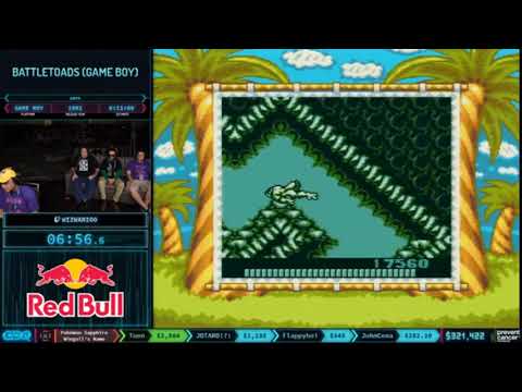 AGDQ 2020 Battletoads Gameboy Run in 11:18 by WizWarioo