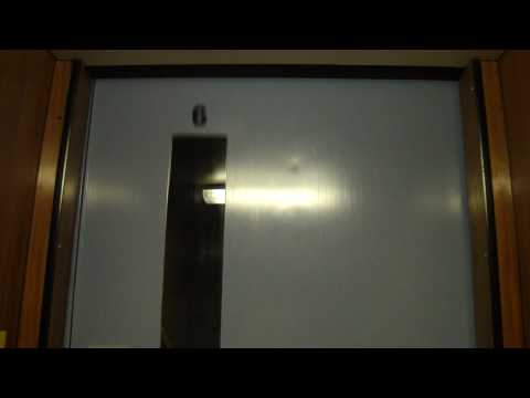 old Graham Brothers traction elevator at Sveavägen 22A in Sandviken..