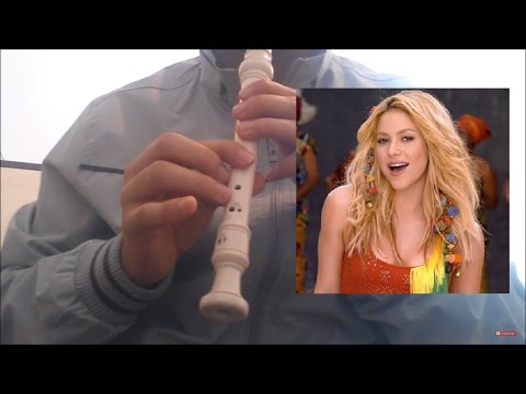 Shakira - Waka Waka (This Time for Africa) Recorder Block Flute