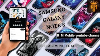 Samsung Galaxy Note 8 Screen Replacement - Step By Step Panel Change