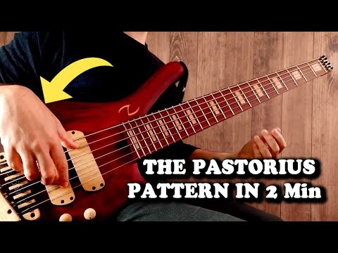 AMAZING JACO 16TH NOTE RIGHT HAND DRILL (Bass Lesson)