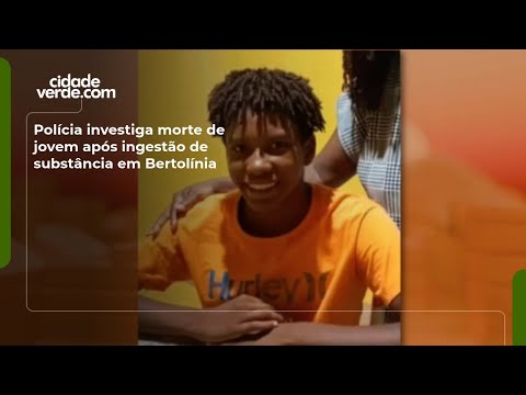 Polícia investiga morte de jovem após ingestão de substância em Bertolínia