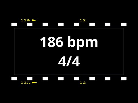 4/4 Metronome - 186 BPM 🎵