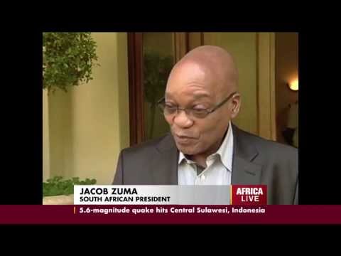 Zuma  And Other ANC Leaders Visit Mandela