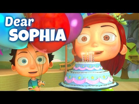 Happy Birthday Song to Sophia