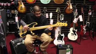 Video thumbnail for Fender Modern Player Tele Bass Demo at Tjs Music by TJ's Music